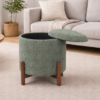 1 sage green storage ottoman wholesale factory direct 1