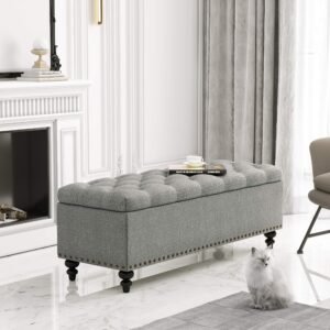 button tufted storage bench wholesale 2026 victor