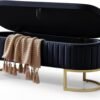 custom storage ottoman bench
