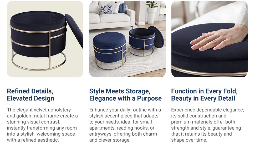 storage ottoman with lift top seating