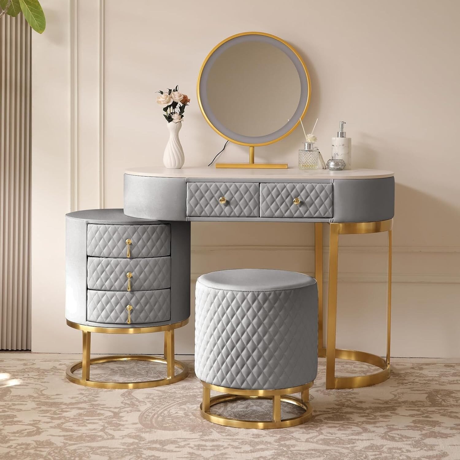 linen storage ottoman for living room