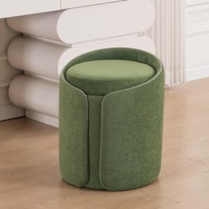 Wholesale green seating ottoman with storage for small apartments