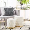 joveco round storage ottoman 5 in 1 fabric footstool organizer 7 joveco round storage ottoman 5 in 1 fabric footstool organizer 7