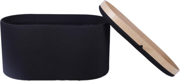 oval storage ottoman with tray lid wholesale multi functional bench 2