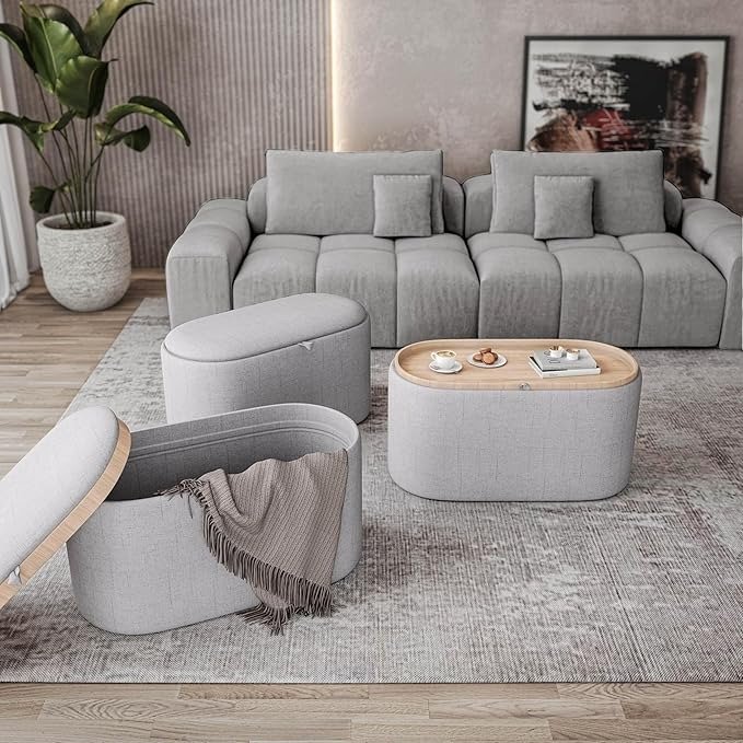 7 Reasons to Choose a Foot Stool Ottoman: Wholesale Sourcing Guide 9 oval storage ottoman with tray lid wholesale multi functional bench