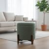 sage green storage ottoman wholesale