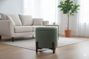 sage green storage ottoman wholesale