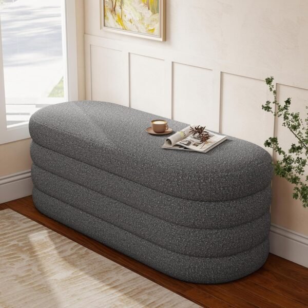 sourcing storage benches pouffe footstool