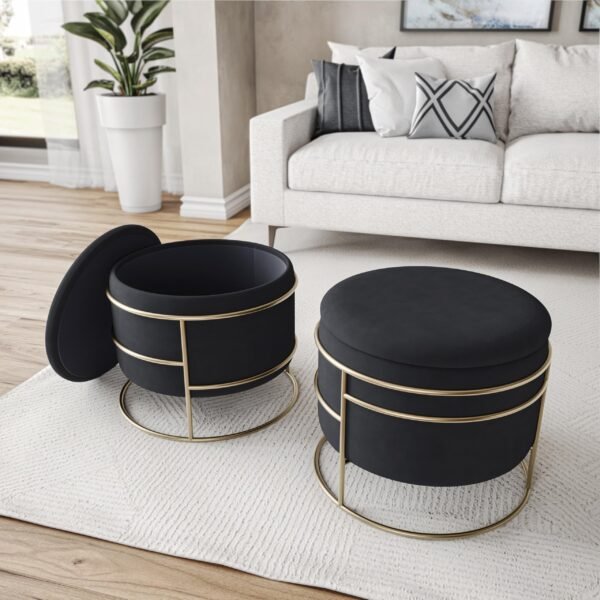 velvet ottoman with tassels velvet ottoman with tassels