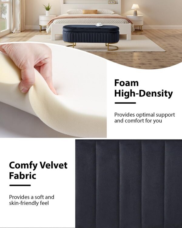 wholesale 46 velvet bench with gold legs bed end amp entryway fz victor 3