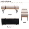 wholesale industrial linen entryway bench 2026 modern seating 3 wholesale industrial linen entryway bench 2026 modern seating 3