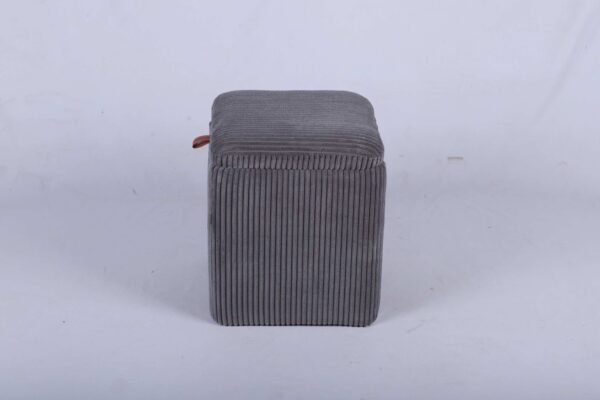 Wholesale-Boucle-Pouf-with-Lid-Open-Showing-Interior