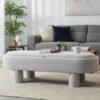 oval storage ottoman coffee table wholesale modern 2 in 1 design oval storage ottoman coffee table wholesale modern 2 in 1 design