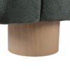 premium 2026 wholesale sage green kd solid wood leg bench modern upholstered ottoman 5