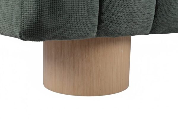 premium 2026 wholesale sage green kd solid wood leg bench modern upholstered ottoman 5