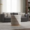 round caterpillar wood base ottoman 1 wholesale sculptural stool 5 round caterpillar wood base ottoman 1 wholesale sculptural stool 5