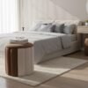 set of 2 ottomans wholesale modern nesting storage stool 3
