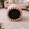 striped storage ottoman manufacturer custom furniture factory 2026