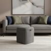 Round Storage Pouf Wholesale