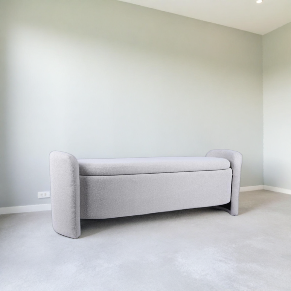 wholesale oval armed storage bench 2026 design fuzhou victor