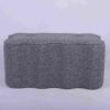 wholesale scalloped boucle ottoman fzvictor 2031 scaled