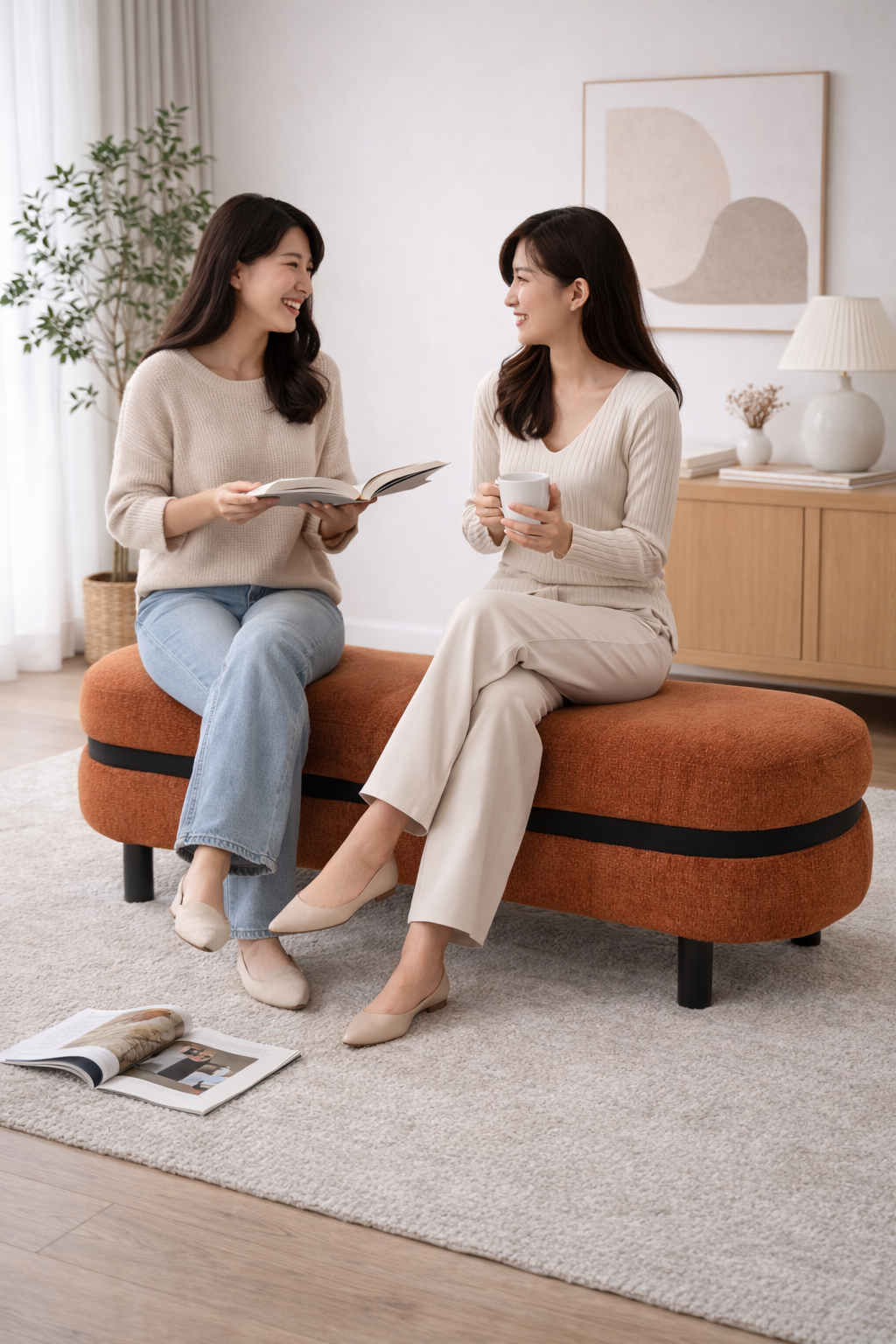 2026 Color Trends: Why a Terracotta Velvet Bench is a Must-Have