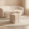 Wholesale industrial linen entryway bench with storage shoe rack