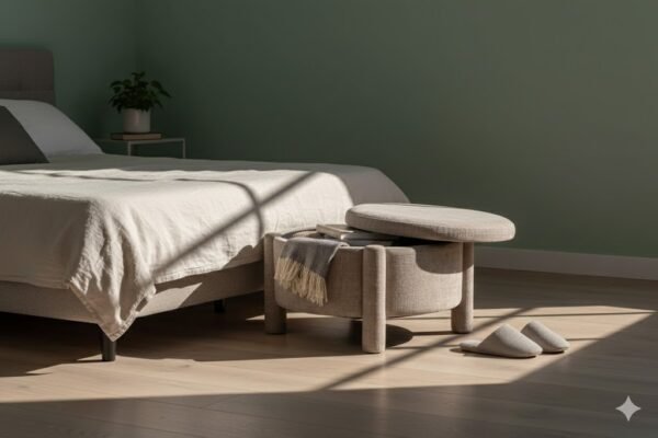 wholesale storage ottoman bench custom entryway furniture factory 3