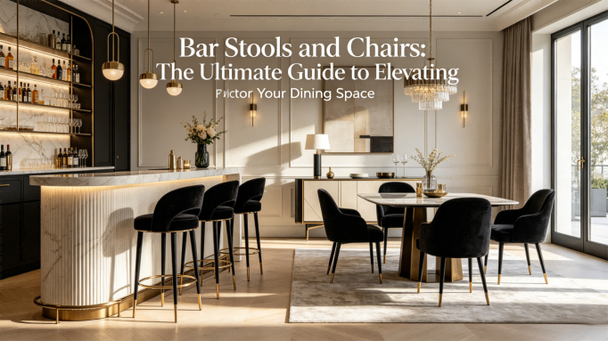 bar stools and chairs