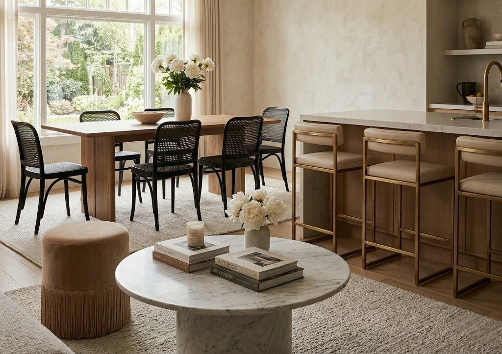 Modern dining tables and chairs from online furniture stores
