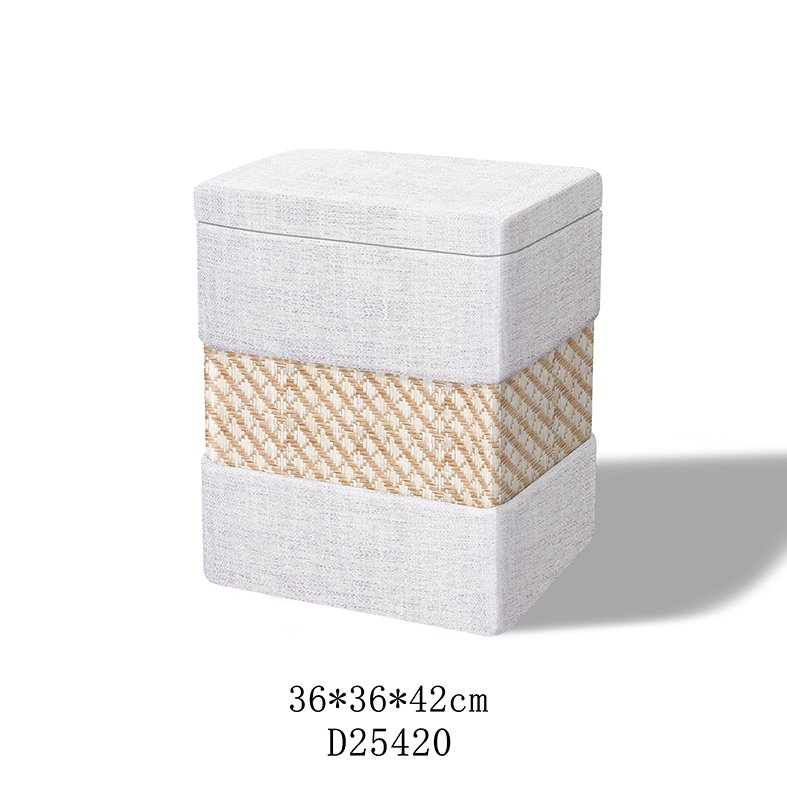 High-end oval ottoman with hardwood frame and performance velvet upholstery, designed for luxury hospitality and retail interior projects.