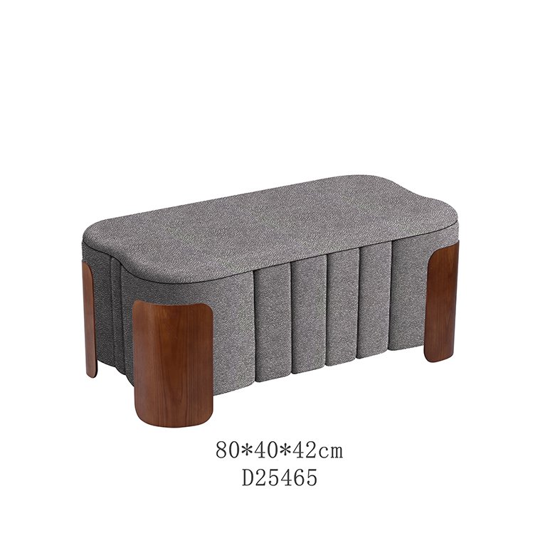 High-quality curved white bench featuring a solid hardwood frame and premium upholstery, ideal for modern hospitality and commercial interior projects.