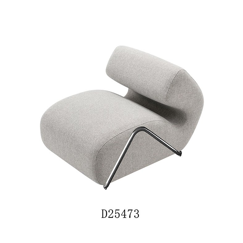 High-quality modern round ottoman featuring premium upholstery, solid wood frame, and concealed storage designed for commercial hospitality projects.