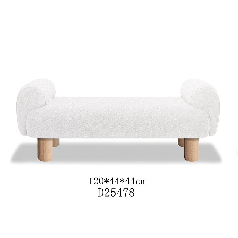 High-quality oval storage ottoman with velvet upholstery and hardwood frame, ideal for luxury hospitality interior design projects.