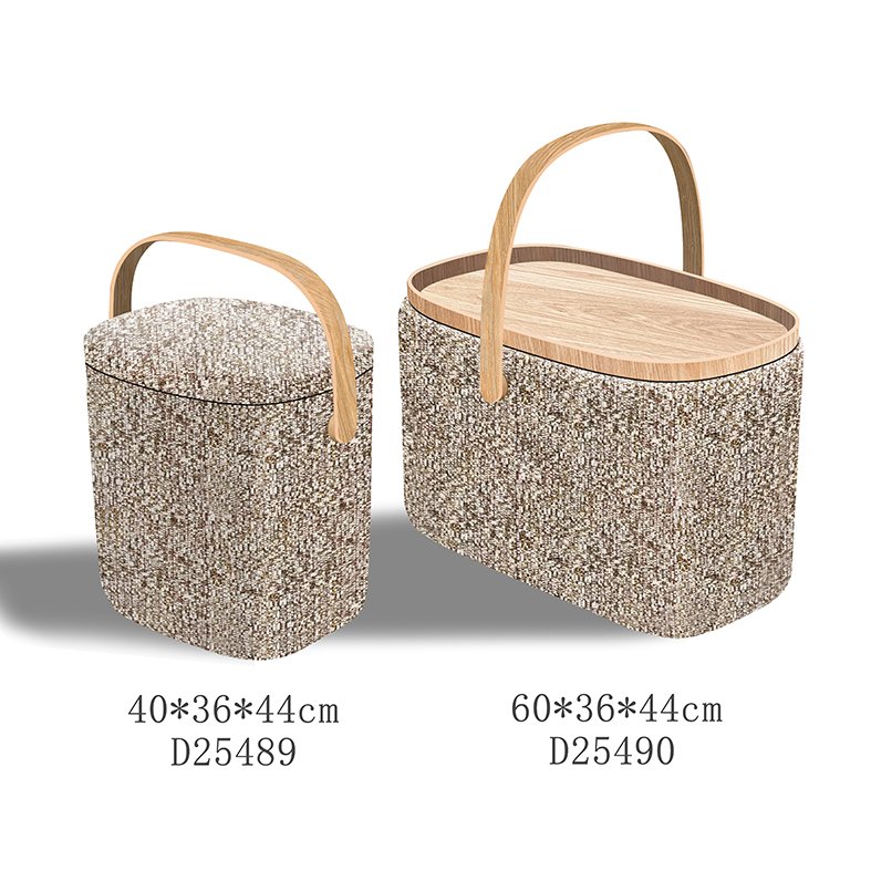 High-quality full-grain leather cube stool featuring reinforced stitching and hardwood frame, ideal for luxury hospitality interior projects.