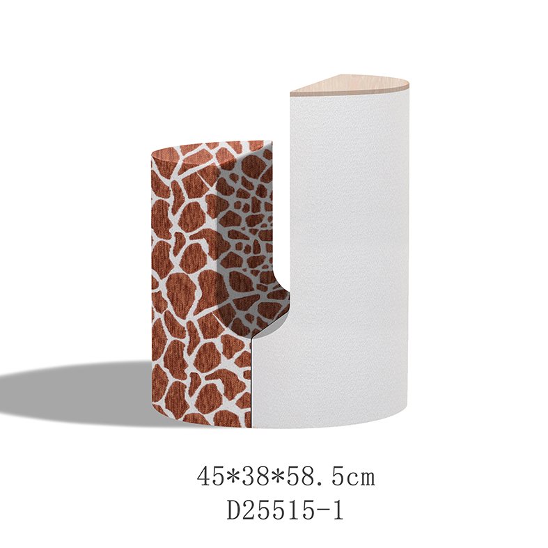 Modern minimalist armless lounge chair with high-density foam and solid wood frame, ideal for commercial hospitality projects.