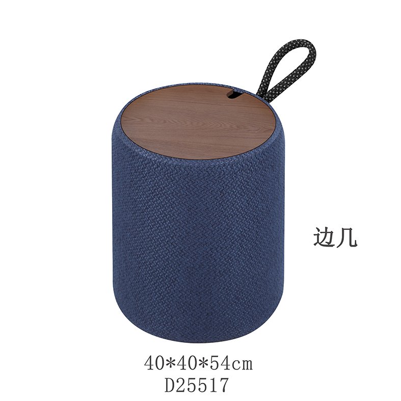 High-quality, upholstered storage ottoman with hidden interior compartment, perfect for modern hospitality and residential furniture import projects.