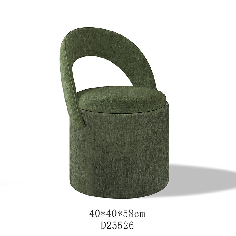 A chic mint green ottoman with plush upholstery and elegant gold legs, serving as a refreshing focal point in a contemporary living space.