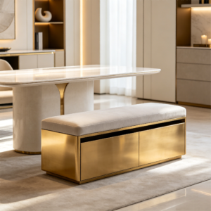 Luxury furniture tables and storage benches by FZVictor