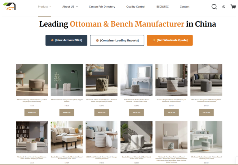 good furniture websites trends