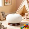 modern 30 round ottoman velvet tufted storage stool wholesale modern 30 round ottoman velvet tufted storage stool wholesale