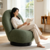 modern round swivel ottoman modern round swivel ottoman