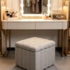 upholstered square ottoman with storage 2026 modern living room bench 5