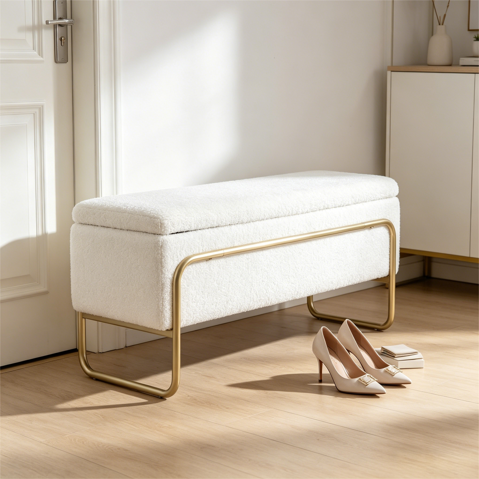 wholesale shoe storage bench
