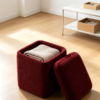 wholesale storage ottoman cube custom furniture factory 1