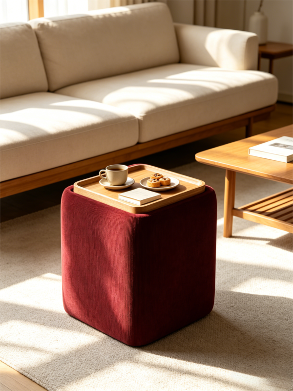 wholesale storage ottoman cube custom furniture factory