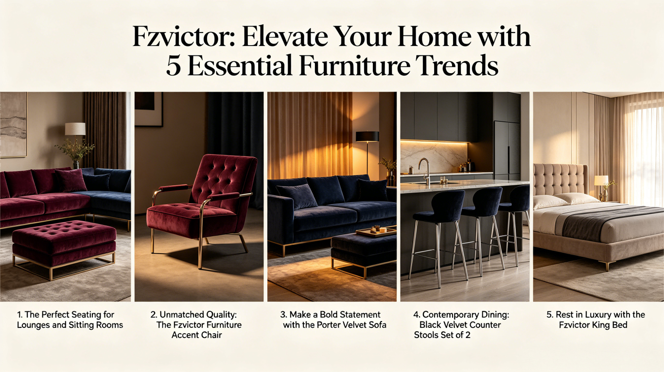Furniture Best Trends in 2026: 5 Stunning Pieces Your Home Needs