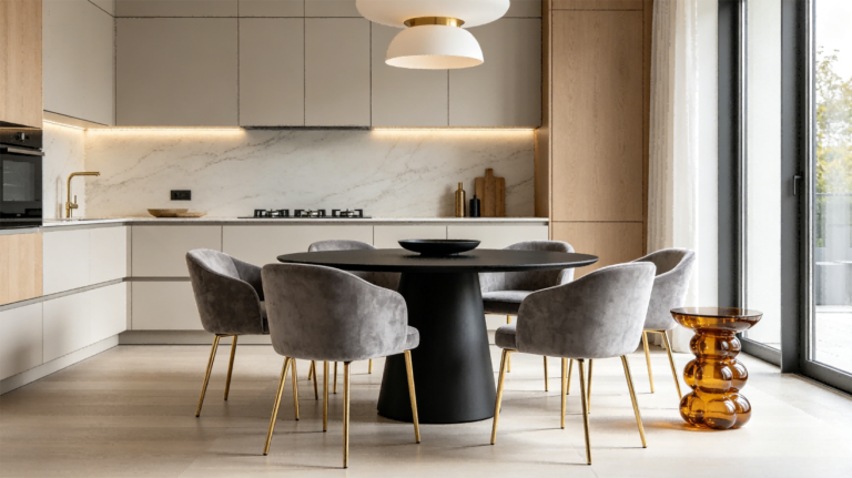 kitchen chairs grey