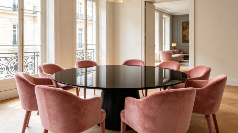 Black Dining Room Table Round Guide: 5 European Furniture Trends