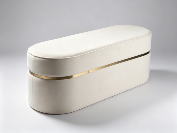 10 Best Large Ottomans - #1 Premium Leather Storage Coffee Table 产品摄影方案 (5)